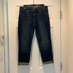 Gap Factory dark girlfriend jeans